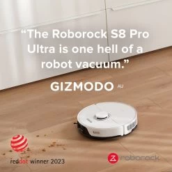 Roborock S8 Pro Ultra Robot Vacuum W/ Cleaning Station - White -Electronics Shop roborock s8 pro ultra robot vacuum w cleaning station white2