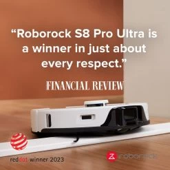 Roborock S8 Pro Ultra Robot Vacuum W/ Cleaning Station - White -Electronics Shop roborock s8 pro ultra robot vacuum w cleaning station white3
