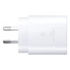 Samsung Fast Charge Type-C USB 25W AFC Travel Adapter EP-TA800XWEGAU- White