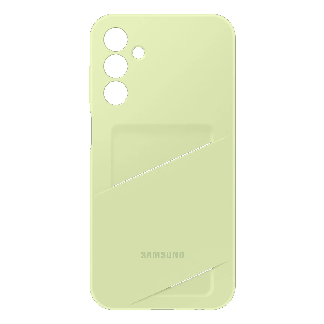 Samsung Galaxy A15 Card Slot Case EF-OA156TMEGWW - Lime 1 Samsung Galaxy A15 Card Slot Case EF-OA156TMEGWW - Lime
