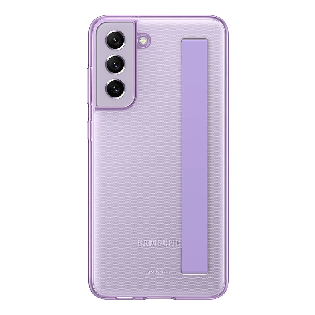 Samsung Galaxy S21 FE Slim Strap Cover EF-XG990CVEGWW - Lavender 3 Samsung Galaxy S21 FE Slim Strap Cover EF-XG990CVEGWW - Lavender - Image 3