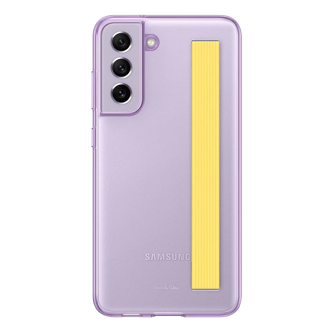 Samsung Galaxy S21 FE Slim Strap Cover EF-XG990CVEGWW - Lavender 2 Samsung Galaxy S21 FE Slim Strap Cover EF-XG990CVEGWW - Lavender - Image 2