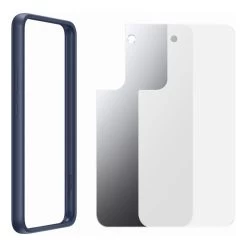 Samsung Galaxy S22 Frame Cover EF-MS901CNEGWW - Navy -Electronics Shop samsung galaxy s22 plus frame cover ef ms906cnegww navy s 1