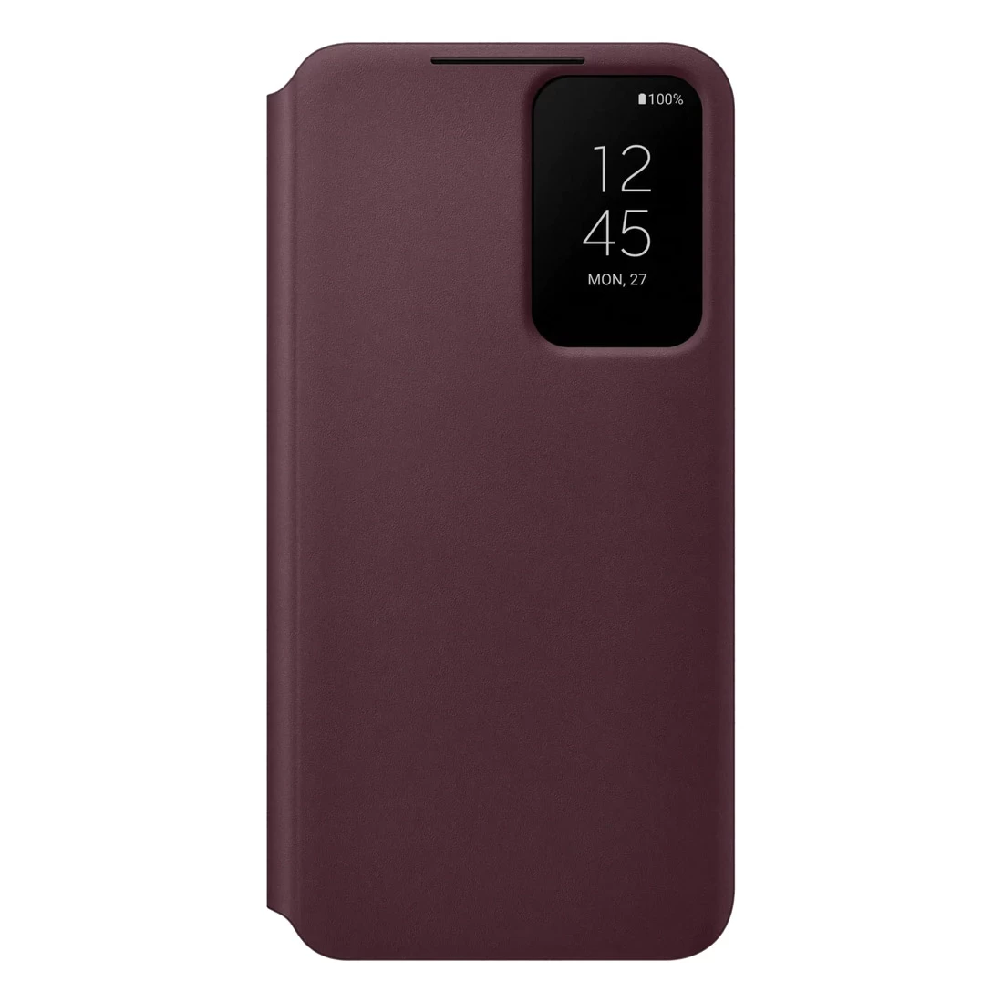 Samsung Galaxy S22+ Plus Smart Clear View Cover EF-ZS906CEEGWW - Burgundy 1 Samsung Galaxy S22+ Plus Smart Clear View Cover EF-ZS906CEEGWW - Burgundy