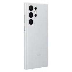 Samsung Galaxy S22 Ultra Leather Cover EF-VS908LJEGWW - Grey -Electronics Shop samsung leather cover for samsung s22 u grey 1