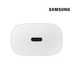 Samsung USB-C Wall Charger For Super Fast Charging 25W EP-TA800NWEGAU - White -Electronics Shop samsung usb c wall charger top