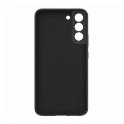 Samsung Galaxy S22+ Plus Silicone Cover EF-PS906TBEGWW - Black -Electronics Shop samsung galaxy s22 silicone cover ef ps906tbegww black inside