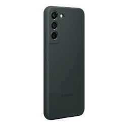 Samsung Galaxy S22+ Plus Silicone Cover EF-PS906TGEGWW - Forest Green -Electronics Shop samsung galaxy s22 silicone cover ef ps906tgegww forest green side