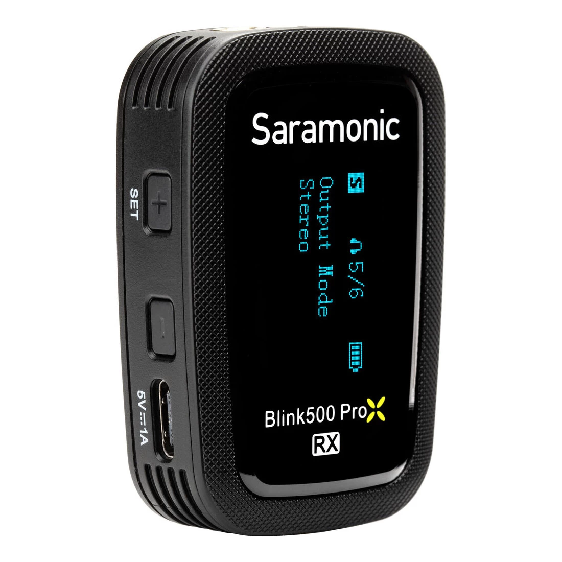 Saramonic Blink 500 ProX RX Dual-Channel Camera-Mount Digital Wireless Receiver (2.4 GHz) 4 Saramonic Blink 500 ProX RX Dual-Channel Camera-Mount Digital Wireless Receiver (2.4 GHz) - Image 4