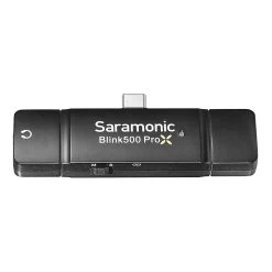 Saramonic Blink 500 ProX RXUC Dual-Channel Digital Wireless Receiver With USB-C Connector (2.4 GHz) 4 Saramonic Blink 500 ProX RXUC Dual-Channel Digital Wireless Receiver With USB-C Connector (2.4 GHz) -Electronics Shop saramonic blink 500 prox rxuc dual channel digital wireless receiver 2