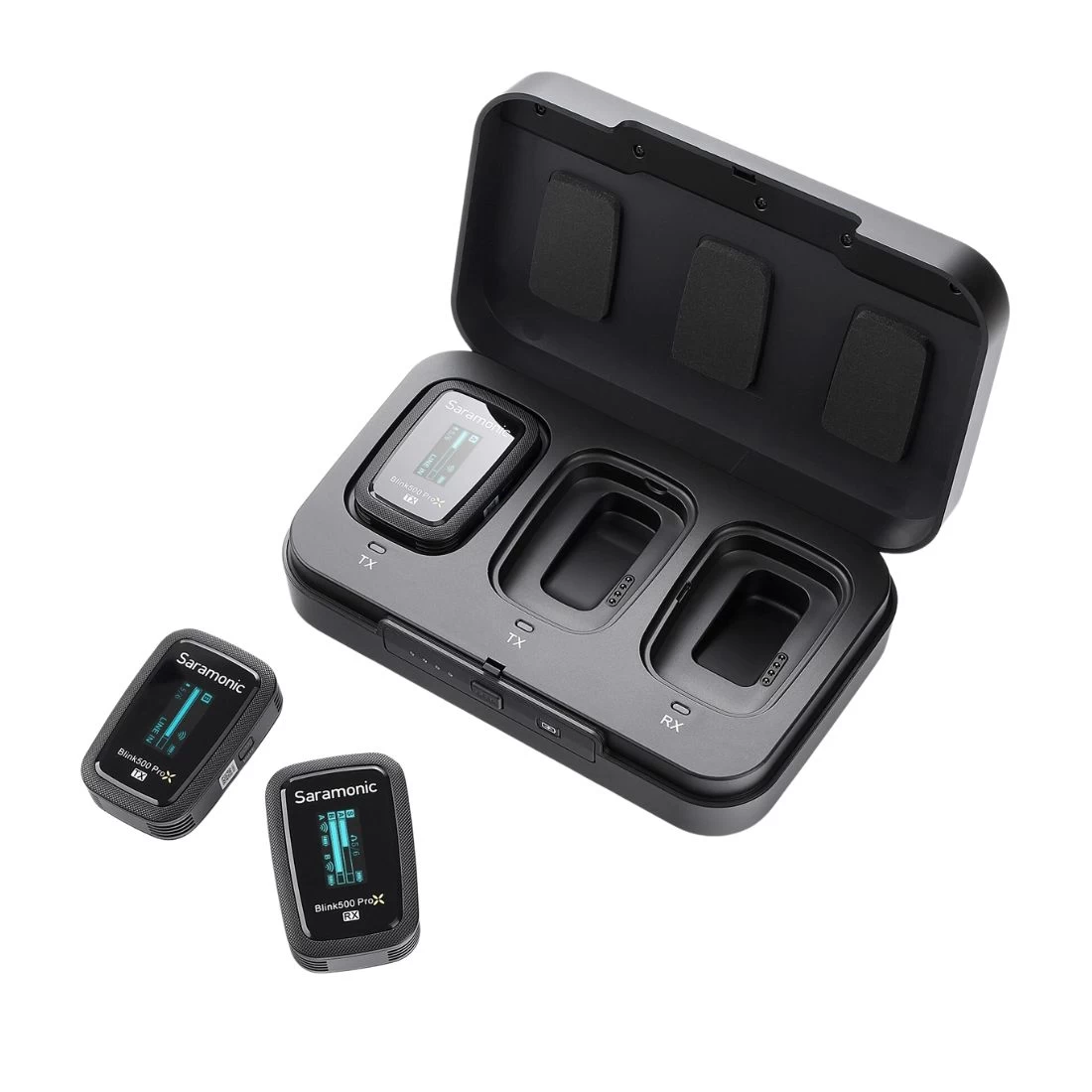 Saramonic Blink500 Pro X B2 Dual Channel 2.4GHz Omni Lavalier Microphone System 4 Saramonic Blink500 Pro X B2 Dual Channel 2.4GHz Omni Lavalier Microphone System - Image 4