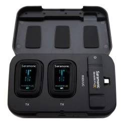 Saramonic Blink500 ProX B6 Dual-channel Wireless Microphone System W/ USB-C Connector (TX+TX+RXUC) -Electronics Shop saramonic blink500 prox b6 2 4g dual channel wireless microphone system 2tx usb c 1