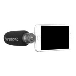 Saramonic SmartMic+ Di Compact Directional Microphone With Lightning Plug For IOS Mobile Devices -Electronics Shop saramonic directional microphone with lighting connector for ios 5