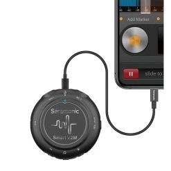 Saramonic SmartV2M Portable Audio Interface With Two Omnidirectional Lavalier Microphones -Electronics Shop saramonic smartv2m microphone and mixer kit5