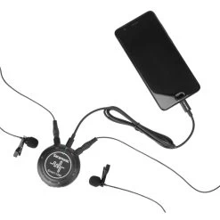 Saramonic SmartV2M Portable Audio Interface With Two Omnidirectional Lavalier Microphones -Electronics Shop saramonic smartv2m microphone and mixer kit6