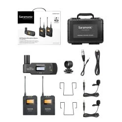 Saramonic UWMIC9AU Kit8 (RX-XLR9+TX9+TX9) UHF Wireless Microphone System -Electronics Shop saramonic uwmic9au kit8 4