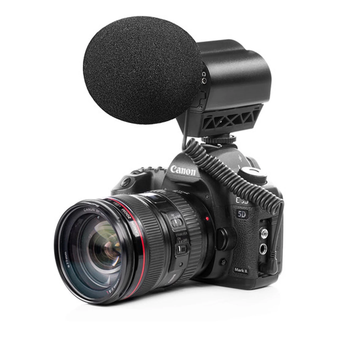 Saramonic Vmic Stereo Camera-Mount Stereo Condenser Microphone 4 Saramonic Vmic Stereo Camera-Mount Stereo Condenser Microphone - Image 4