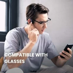 Shokz OpenMove Bone Conduction Open-Ear Lifestyle/Sport Headphones - Elevation Blue -Electronics Shop shokz openmove bone conduction open ear lifestyle sport headphones blue 3