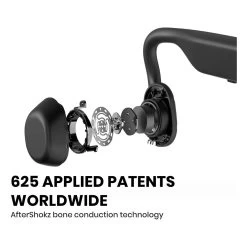 Shokz OpenMove Bone Conduction Open-Ear Lifestyle/Sport Headphones - Elevation Blue -Electronics Shop shokz openmove bone conduction open ear lifestyle sport headphones blue 4