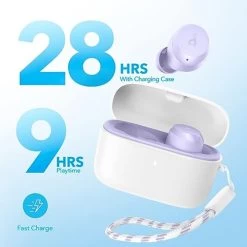 Soundcore A20i True Wireless Earbuds - White/Purple 11 Soundcore A20i True Wireless Earbuds - White/Purple -Electronics Shop soundcore a20i purple6