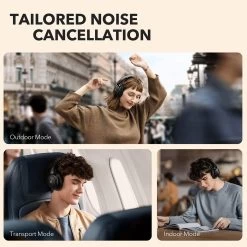 Soundcore Life Q30 Hybrid Active Noise Cancelling Headphones - Black -Electronics Shop soundcore life q30 black 3