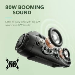 Anker Soundcore Motion Boom Plus Portable Bluetooth Speaker - Black -Electronics Shop soundcore motion boom plus 2