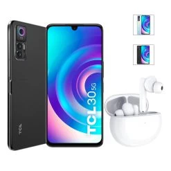 TCL 30 5G (Dual Sim, 128GB/4GB, 6.7 Inches, MOVEAUDIO S600)