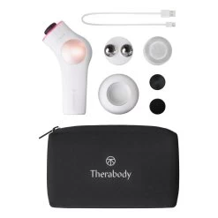Therabody TheraFace PRO Percussive Skin Care Device - White -Electronics Shop theraface pro facial therapy massager white 1