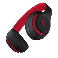 Beats Studio3 Wireless Over-Ear Headphones - Defiant Black/Red -Electronics Shop xfd